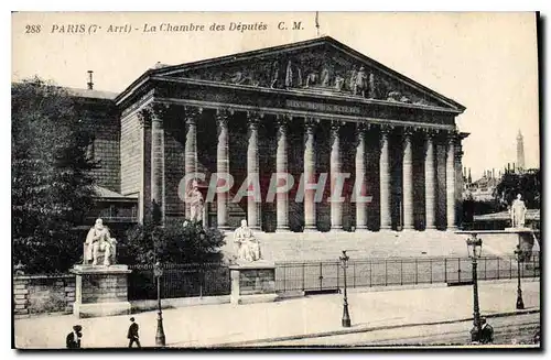 Ansichtskarte AK Paris 7 arrt La Chambre des Deputes