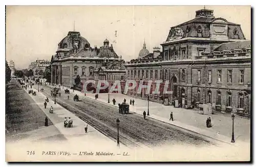 Cartes postales Paris VII L'Ecole Militaire