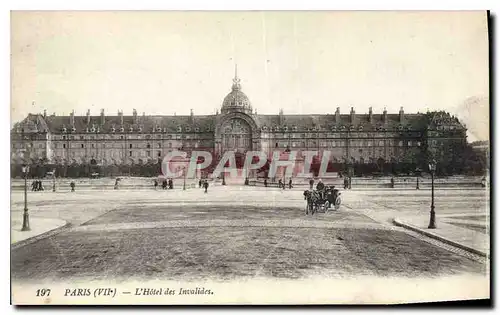 Cartes postales Paris VII L'Hotel des Invalides