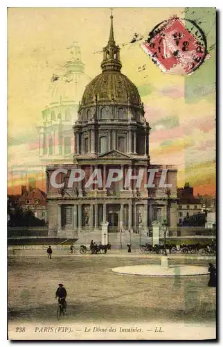 Cartes postales Paris VII Le Dome des Invalides