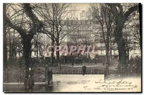 Cartes postales Paris Le Square Montholon