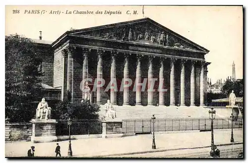 Ansichtskarte AK Paris 7 arrt La Chambre des Deputes