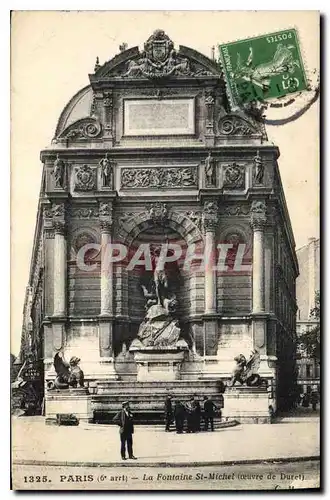 Cartes postales Paris 6 arrt La Fontaine St michel