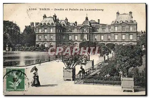 Cartes postales Paris Jardin et Palais du Luxembourg