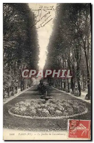 Cartes postales Paris VIe le jardin du Luxembourg