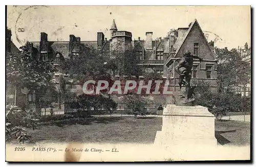 Ansichtskarte AK Paris Ve le Musee de Cluny