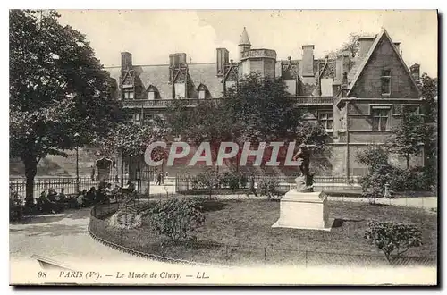 Cartes postales Paris Ve le Musee de Cluny