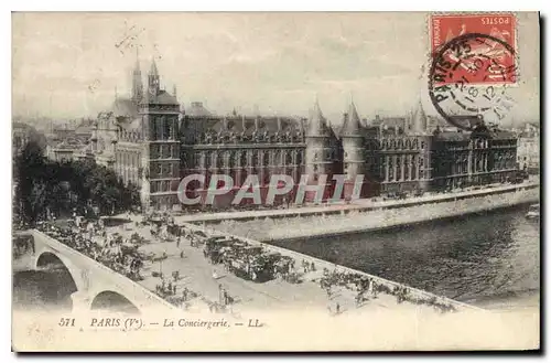 Ansichtskarte AK Paris Ve la Conciergerie