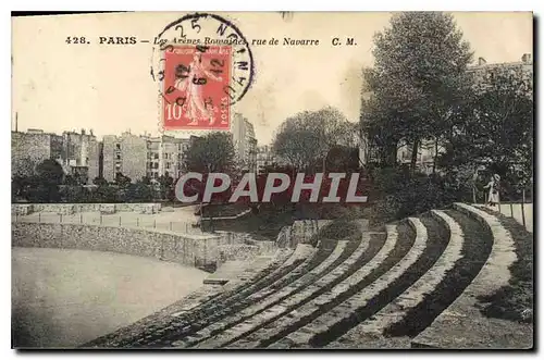 Ansichtskarte AK Paris les Arenes Romaines rue de Navarre