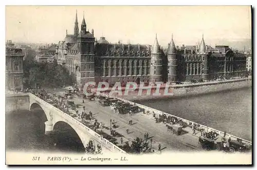 Ansichtskarte AK Paris Ve la Conciergerie