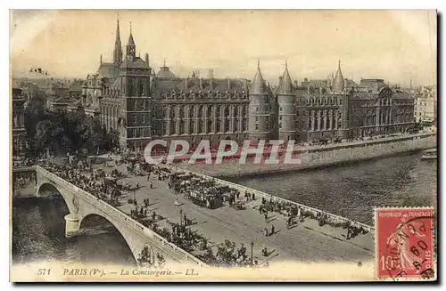 Ansichtskarte AK Paris Ve la Conciergerie