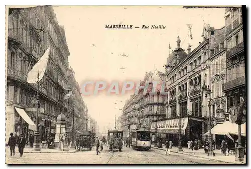 Cartes postales Marseille rue Noailles