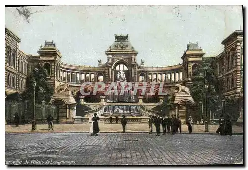 Ansichtskarte AK Marseille le palais de Longchamps