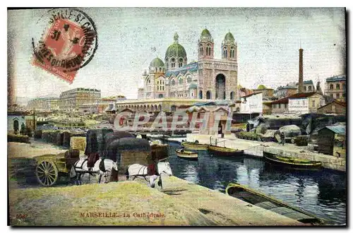 Cartes postales Marseille la Cathedrale