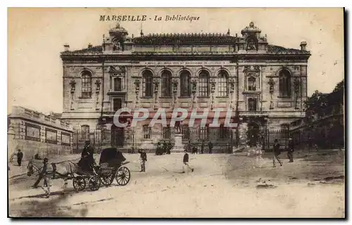 Cartes postales Marseille la Bibliotheque