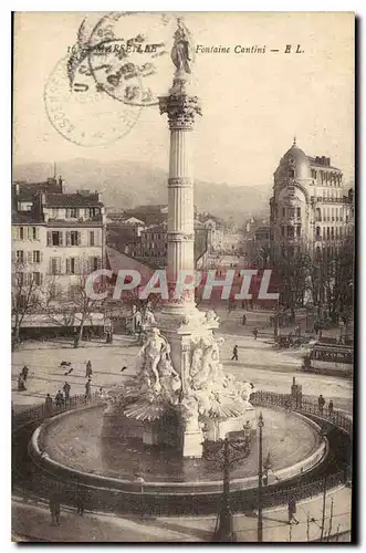 Cartes postales Marseille Fontaine Cantini