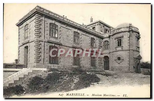 Cartes postales Marseille Museum Maritime