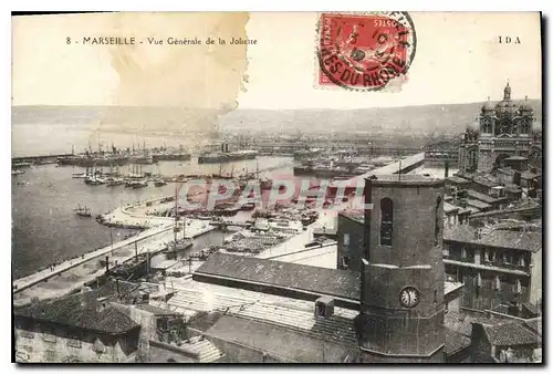 Ansichtskarte AK Marseille vue generale de la Joliette