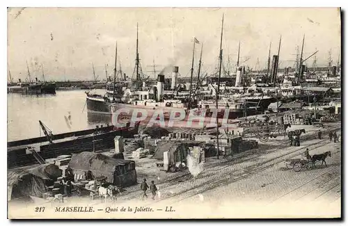 Cartes postales Marseille Quai de la Joliette