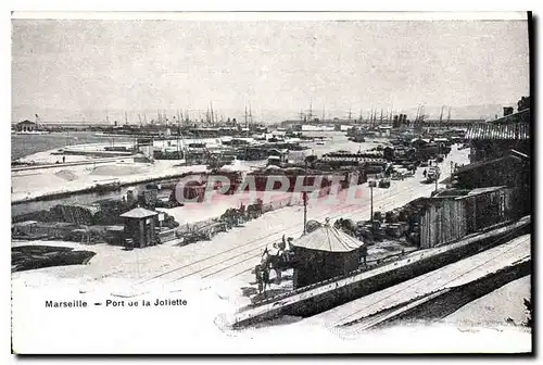 Cartes postales Marseille Port de la Joliette