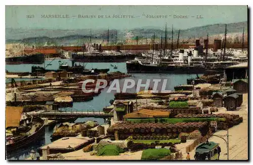 Cartes postales Marseille Bassins de la Joliette