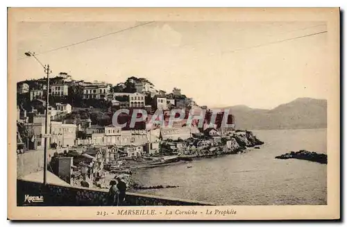 Cartes postales Marseille la Corniche le Prophete