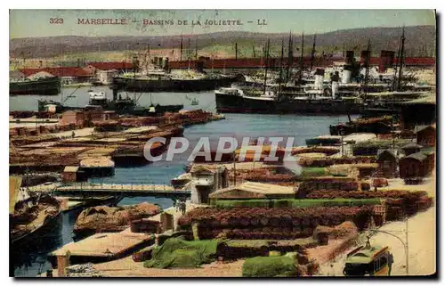 Cartes postales Marseille Bassins de la Joliette