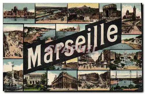 Cartes postales Marseille