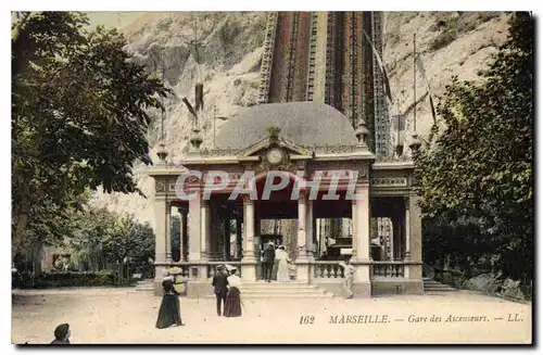 Ansichtskarte AK Marseille Gare des Ascenseurs