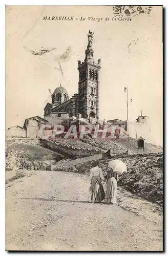 Cartes postales Marseille la Vierge de la Garde