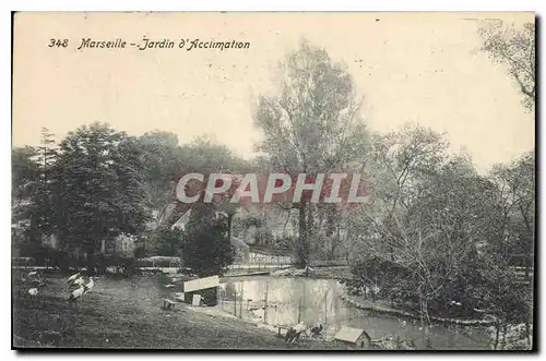 Cartes postales Marseille Jardin d'Acclimation