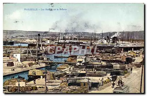 Cartes postales Marseille les Bassins de la Joliette