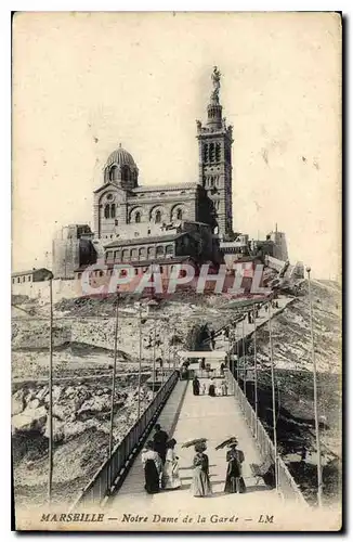 Cartes postales Marseille Notre Dame de la Garde