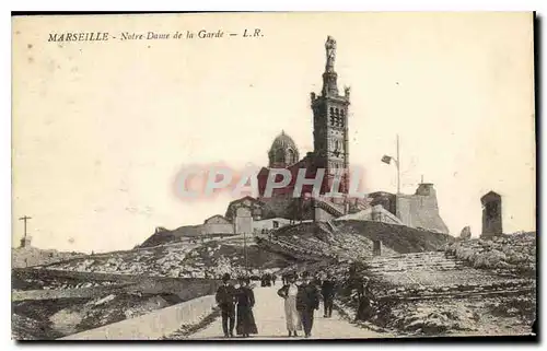 Cartes postales Marseille Notre Dame de la Garde