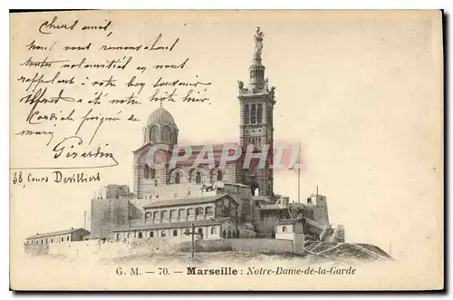 Cartes postales Marseille Notre Dame de la Garde