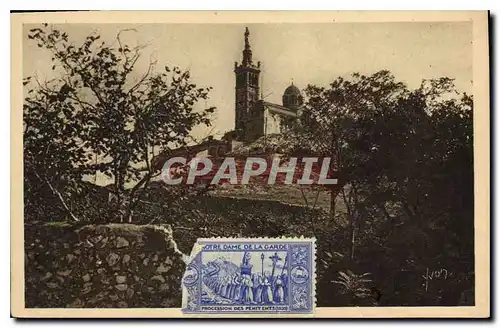 Cartes postales Marseille N D de la Garde vue du Roucas Blanc