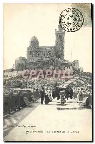 Ansichtskarte AK Marseille la Vierge de la Garde