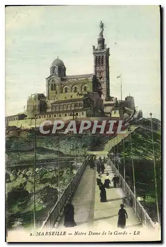 Cartes postales Marseille Notre Dame de la Garde