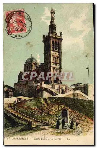 Cartes postales Marseille Notre Dame de la Garde