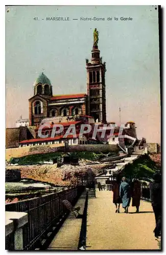 Cartes postales Marseille Notre Dame de la Garde