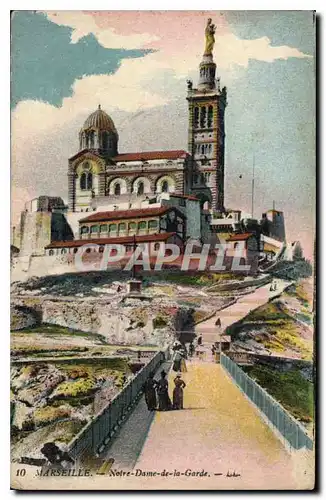 Cartes postales Marseille Notre Dame de la Garde