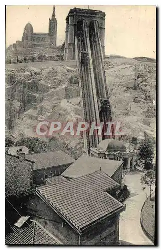 Cartes postales Marseille Les Ascenseurs de Notre Dame de la Garde