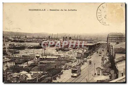 Cartes postales Marseille Bassins de la Joliette