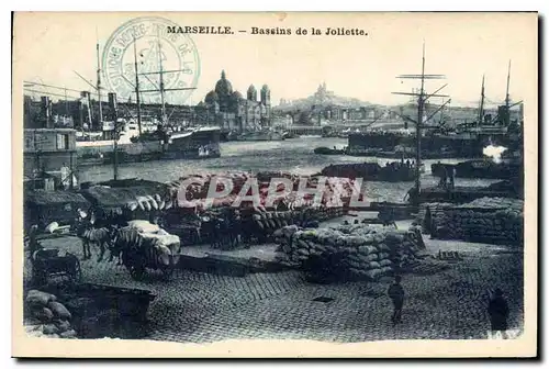 Cartes postales Marseille Bassins de la joliette