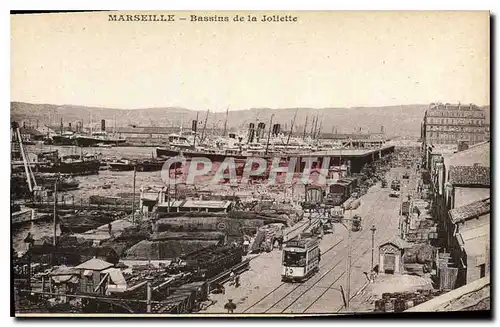 Cartes postales Marseille Bassins de la Joliette