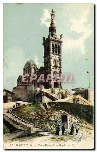 Cartes postales Marseille Notre Dame de la Garde