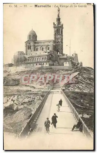 Cartes postales Marseille La Vierge de la Garde