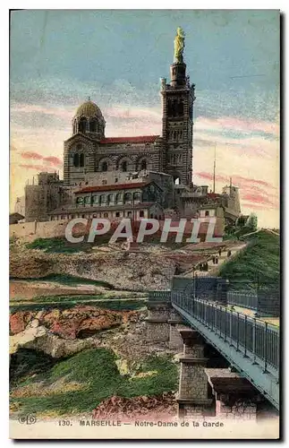 Cartes postales Marseille Notre dame de la Garde