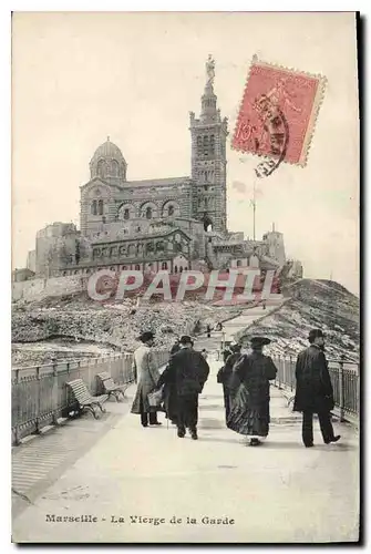 Cartes postales Marseille La Vierge de la Garde