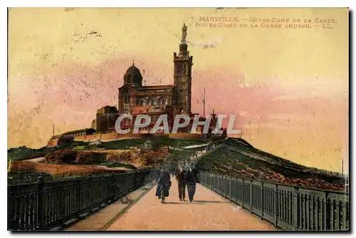 Cartes postales Marseille Notre Dame de la Garde